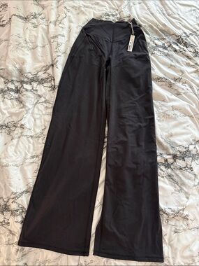 BuffBunny Black Poshknit Straight Leg Pant